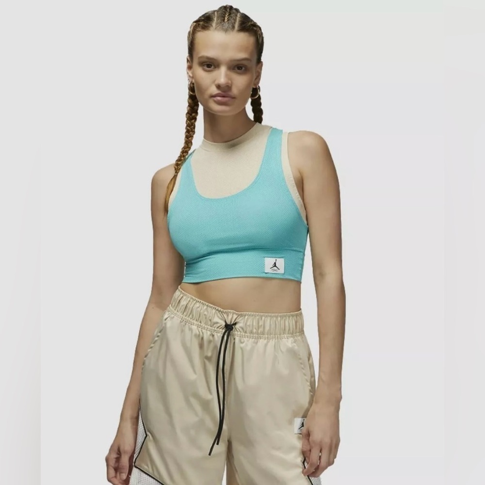 Jordan women crop top shirt tank